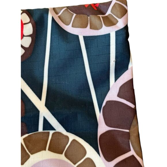 Le Sportsac Classic 1-Zip Cosmetic Pouch Make Up Bag Floral Geometric 7x8.5” - Picture 4 of 5